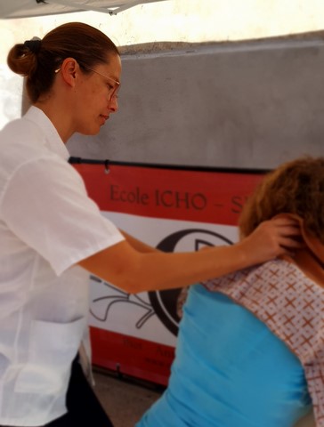 Shiatsu sur chaise Nice Hélène Stinus